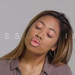 100 menschen zeigen wie sie eine 1