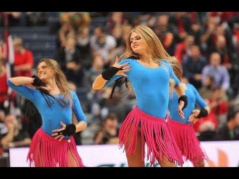 Lietuvos rytas cheerleaders from Lithuania hot cheerleaders