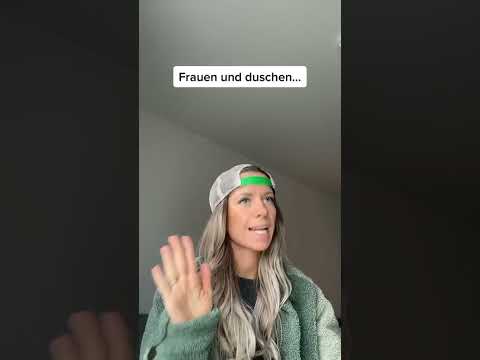 Frauen und das Thema Duschen frau duschen