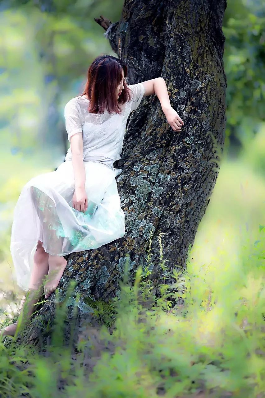 Warum Frauen nicht auf Bäumen klettern sollten frau ast