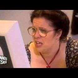 brueste schreiben auf der tastat