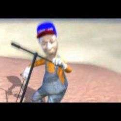 muschi rasieren mit dem rasenmae 1