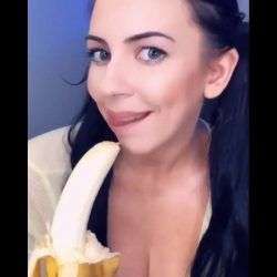 wenn die frau an der banane luts